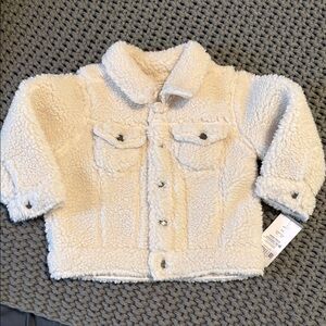 CARTER’S Cozy Cream Sherpa Jacket